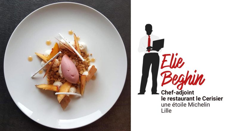 Elie Beghin, Chef-adjoint le restaurant le Cerisier, une étoile Michelin - Lille